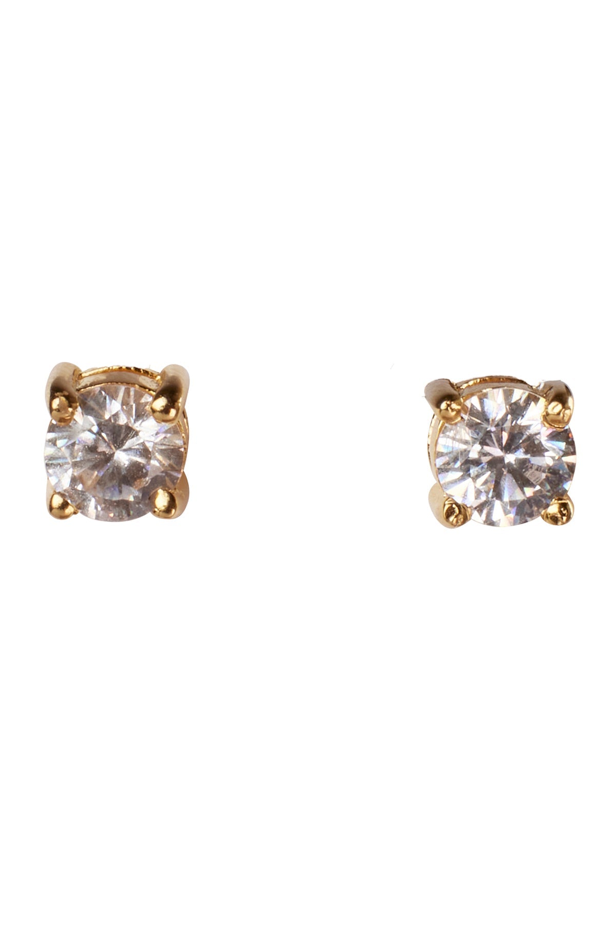 Buy Gold Half Carat Stud Earrings by Sica for women online at ScrollnShops